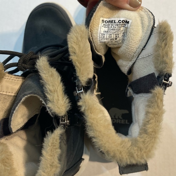 SOREL EXPLORER II JOAN DUAL ZIP WATERPROOF BOOTS - Picture 6 of 6